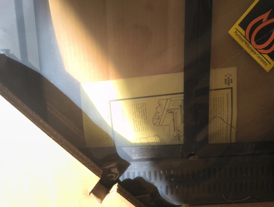 Glassfyre Classic Glass Fireplace Doors, BiFold 40.5"W x 31"H.  - Image 4 of 4