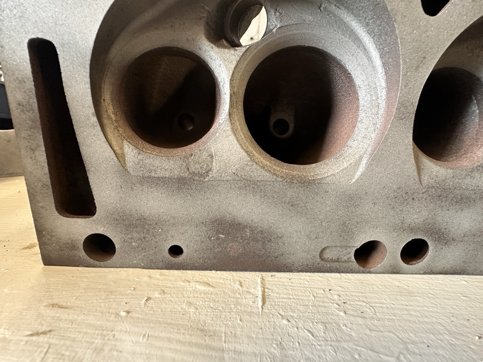 FORD 427 FE C4AE 6090 F CYLINDER HEAD NASCAR HIGH RISE NHRA PERFORMANCE ...