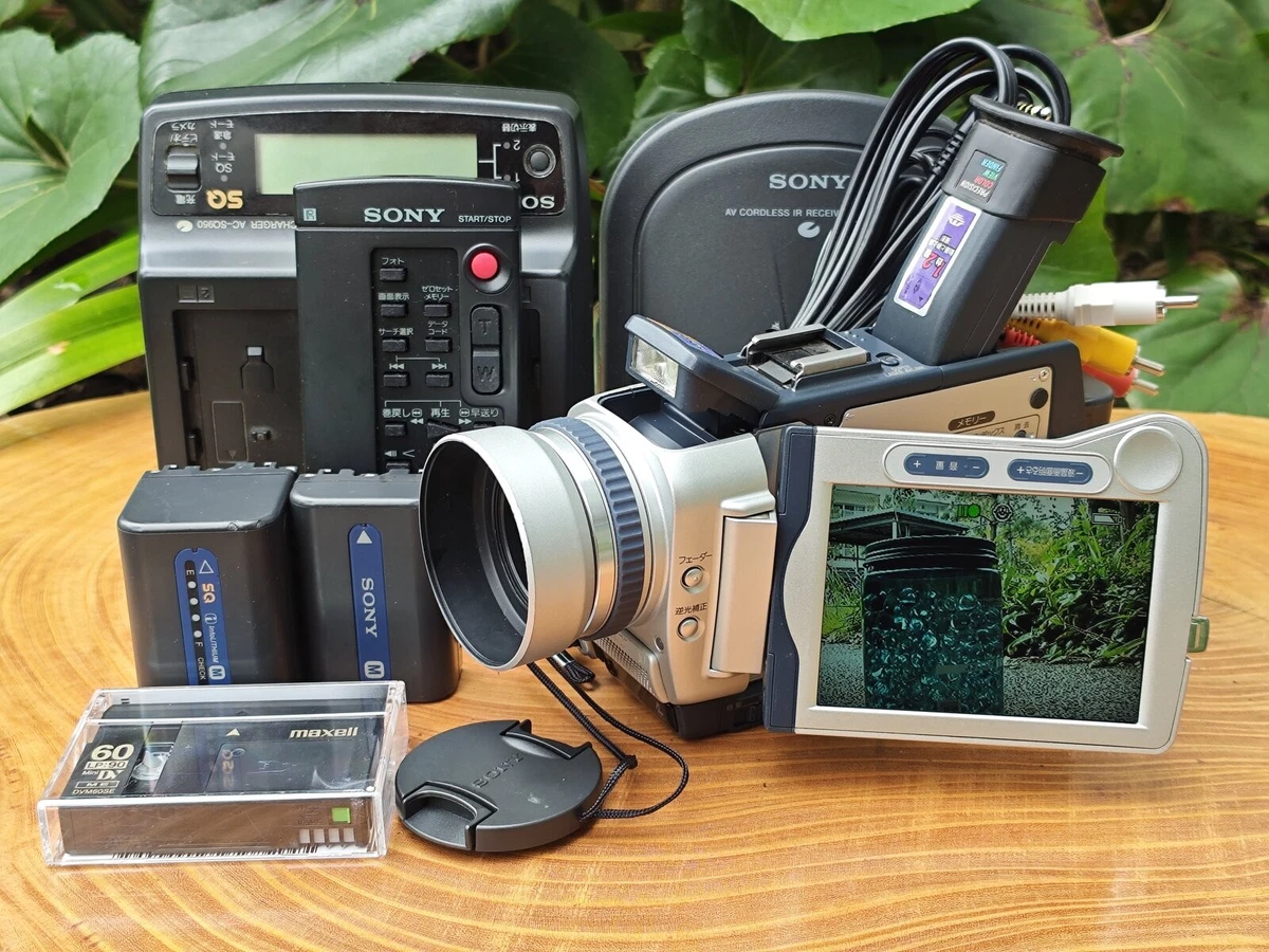 25+ Sony Handycam MiniDV Camcorders with LCD Screen for sale
