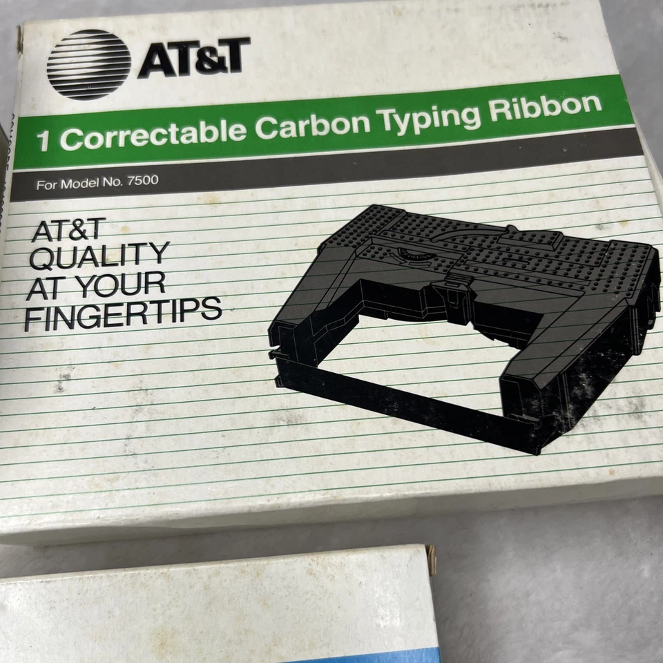 AT&T Correctable Carbon typewriter Typing Ribbon series D 7500 lot - Image 3 of 4
