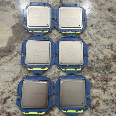Intel Xeon E5-2690v2 SR1A5 10-Core 3.00GHz 25MB 130W LGA2011 CPU *km (lot of 6)