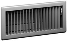 Floor Register, Steel, Brown, 2 x 14-In. - 413B2X14