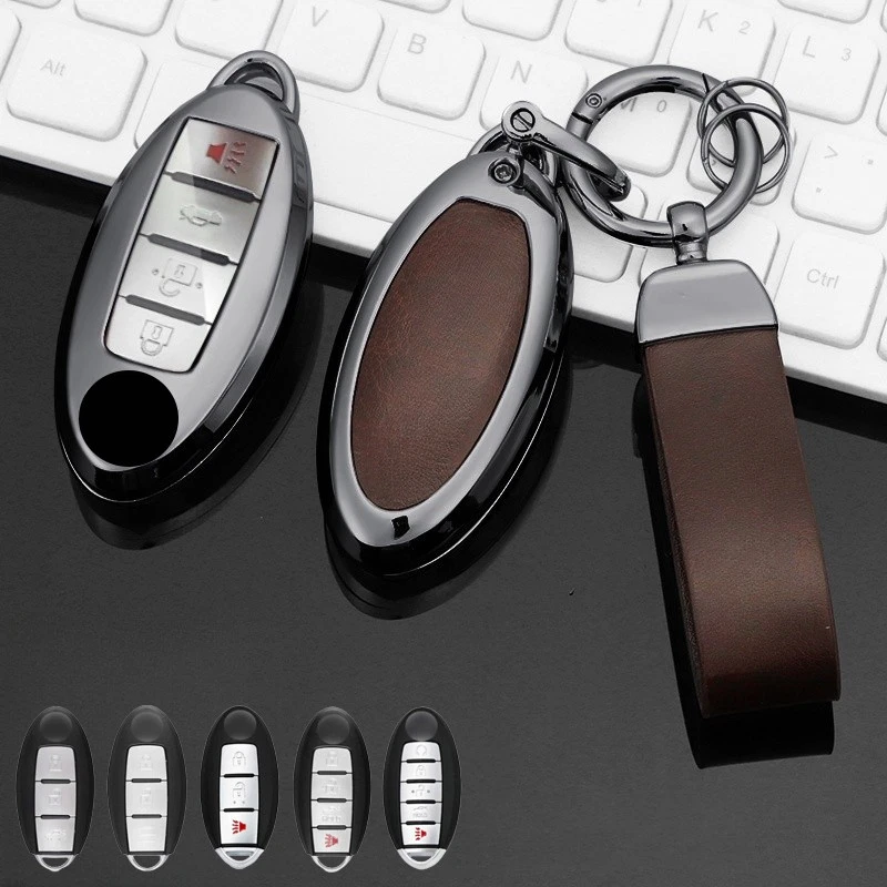 Цинковый сплав TPU автомобиля ключ чехол для Nissan GT-R Armada Murano Rogue лист 370Z - Изображение 4 из 4