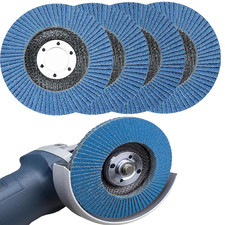Flap Discs Angle Grinder Discs Sanding Discs115Mm 4 Pack Grinding Discs 40/60/80 3.84 per disc
