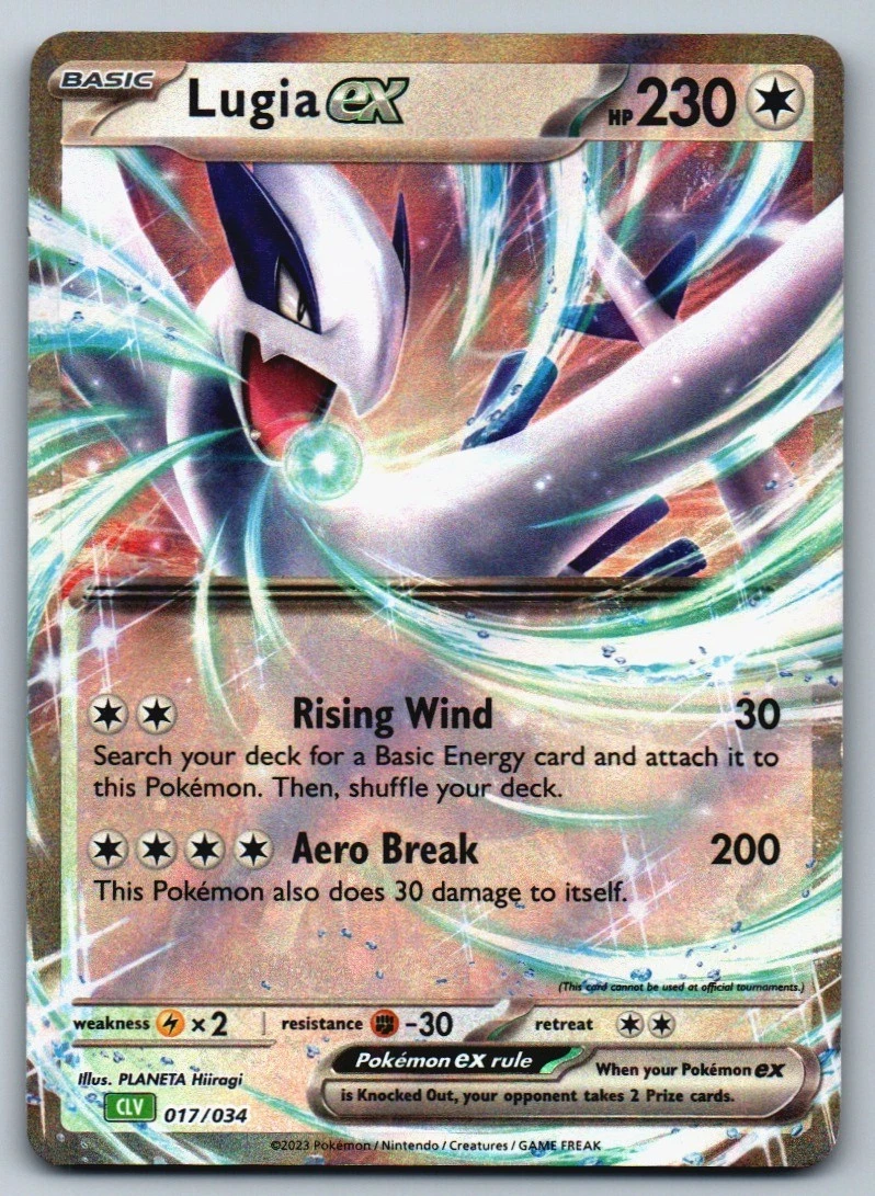 Lugia ex 017/034 Trading Card Game Classic for sale | eBay