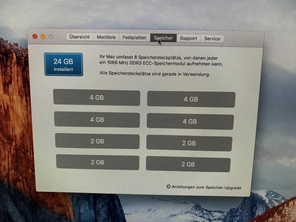 Leistungsstarker Apple Mac Pro A1289 - 8 Core - 500Gb SDD - 24GB DDR3 - Bild 4 von 4