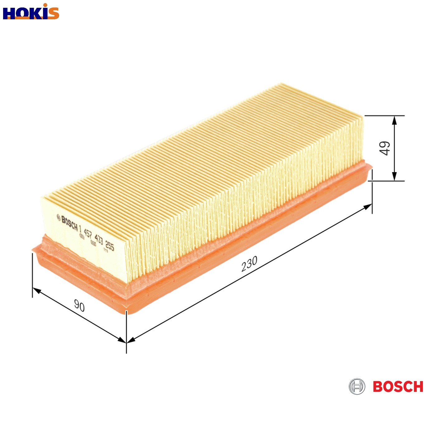 2x ✅Fits BOSCH 1 457 433 255 Air filter 1 457 433 255 Air filter (Ca ⭐UK Seller⭐ - Image 34