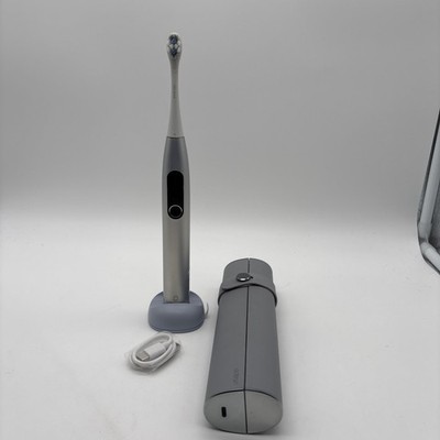 Oclean X Pro Digital Zahnbürste Set Silber 30 Tage Akku Bürstenköpfe  