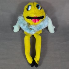 Vintage 1982 Ms. Pacman Hand Puppet Commonwea...