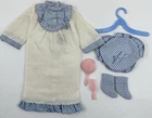 VINTAGE 1960's MATTEL BARBIE FRANCIE TUCKERED OUT #1253 OUTFIT
