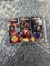 1993-94 NBA Hoops League Leaders Michael Jordan/Wilkins/Malone Bulls/Hawks/Jazz