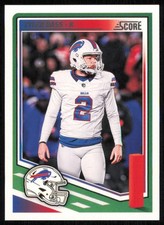 2025 Score #66 Tyler Bass Buffalo Bills