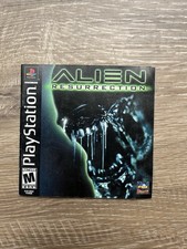 Fox Alien Resurrection PS1 2000 M NTSC-U/C Shooter (Manual Only)