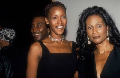 Toukie Smith Beverley Johnson appear Sport Ball 96 benefitting Art- Old Photo 1