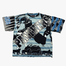 Vintage 1994 Carolina Panthers AOP NFL T-Shirt Magic Johnson Ts Large 90s Sports