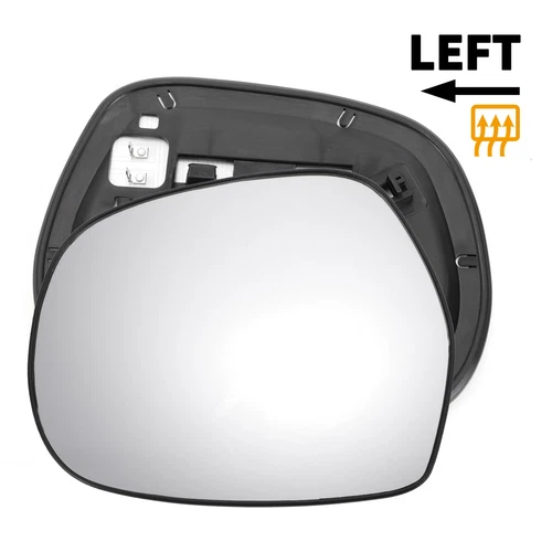 Car Left Side White Mirror Glass w/ Back Heated for TOYOTA Land cruiser