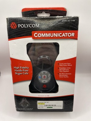 Polycom C100S Skype Calls Hands Free High Fidelity USB Communicator