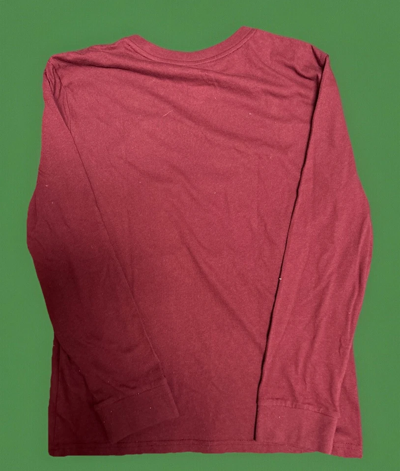 NWOT SONOMA BOYS LONG SLEEVE SOFT CREW SHIRT “SLOW DOWN AND UNPLUGGED”SZ L14-16 - Image 4 of 4