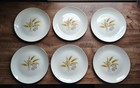 Vintage Homer Laughlin Golden Wheat China 10" Dinner Plates Set Of 6 — photo 1