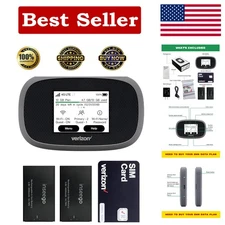 Verizon Jetpack MiFi 8800L: Unlocked 4G Mobile Hotspot with Free VPN & SIM Card