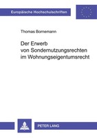 Thomas Bornemann | der Erwerb Von Sondernutzungsrechten Im...