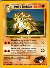 Brock's Sandslash 23/132 Rare Gym Heroes Pokemon Unlimited Lightly Played on eBay