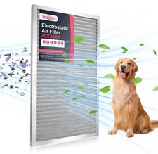 20x20x1 Air Filter-MERV8 Washable  Reusable Electrostatic Air Filter AC/HVAC
