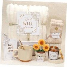 Get Well Soon Care Package, Self Care Gifts for Women, Relaxing Spa Baskets
