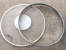 1970-80s VINTAGE TAMA SUPERSTAR  13"RACK TOM DRUM RIM+ TAMA DRUM HEAD JAPAN GOOD