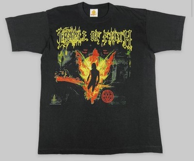 Rare Vintage Tee Cradle Of Filth Shirt XL  2003 Euro Concert Band Tour  