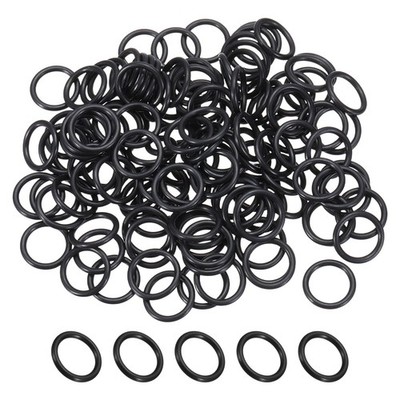 150Pcs AS-013 O-Rings, Nitrile Rubber O-Rings 7/16'' ID 9/16'' OD 1/16'' Width