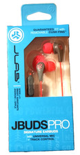 JLab JBuds Pro Signature Pink Earbuds Custom Fit Universal Mic  Controls, New