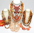 VINTAGE TO NOW FASHION COSTUME JEWELRY NECKLACE LOT, ASSORTED TYPES & MATERIALS