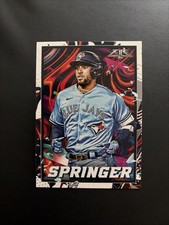 2022 Topps Fire - George Springer #143