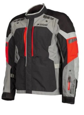 Klim Latitude Gore-Tex Adventure Touring Jacket Mens EU 52 (US42) - NEW Red/Gray
