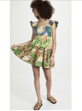 Farm Rio Women’s Medium Caipirinha Tiered Mini Colorful A Line Shift Dress NWT