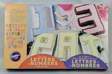 Wilton Non-Stick Letters And Numbers Cake Pan Set Stock Number 2105-0407