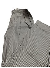 Chef Uniform Happy Chef Fit Basic Baggy Chef Pants Men s Med 3 Pairs