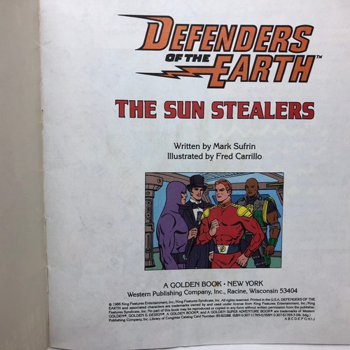 Defenders of the Earth The Sun Stealers Booklet - Picture 4 of 8