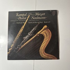 Mozart Flute & Harp Concerto Album LP Vinyl Rampal Pierlot Nordmann M 35875