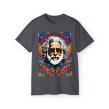 Jerry Garcia Grateful Dead Psychedelic Unisex Ultra Cotton Tee Grateful Dead Tee