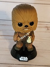 Funko Pop! Figura Chewbacca con cabeza de bobble de Star Wars #195 *Sin caja*