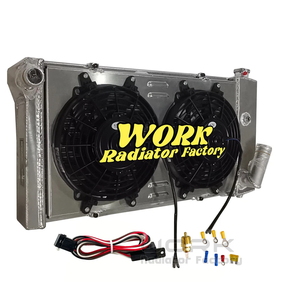 Ventilador de cubierta de radiador para 1971-1977 73 Chevy Vega 1975-1976 Pontiac Astre 2,3 L L4 Foto 2 de 4