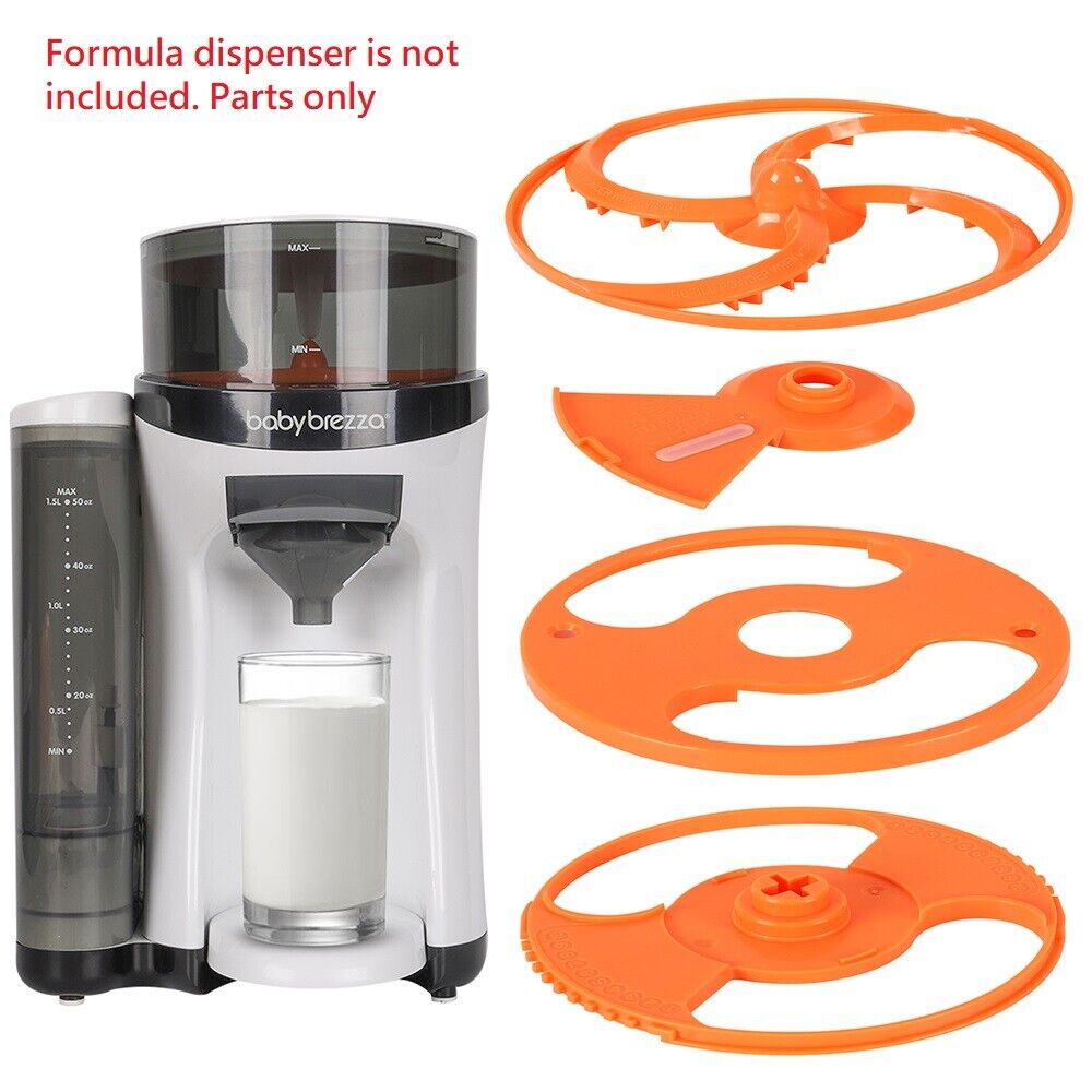 6 Pieces Repacement Parts Compatible w/ Baby Brezza Formula Pro