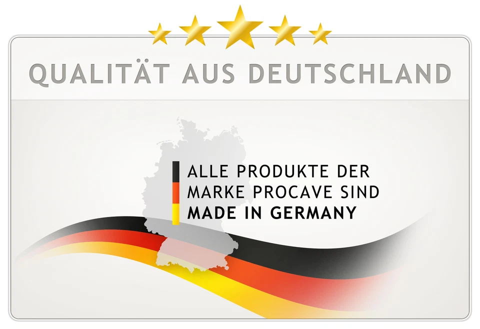 PROCAVE Gelschaum Matratzenauflage Matratzenschutz Matratzenbezug Topper Noppen - Bild 4 von 4