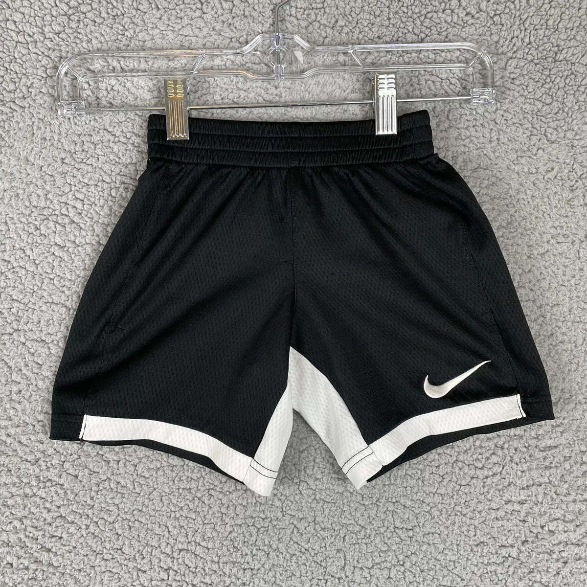 NWT Nike Boys YXL Blue/Gray/Black/White BASEBALL Dri-Fit Shorts Set XL