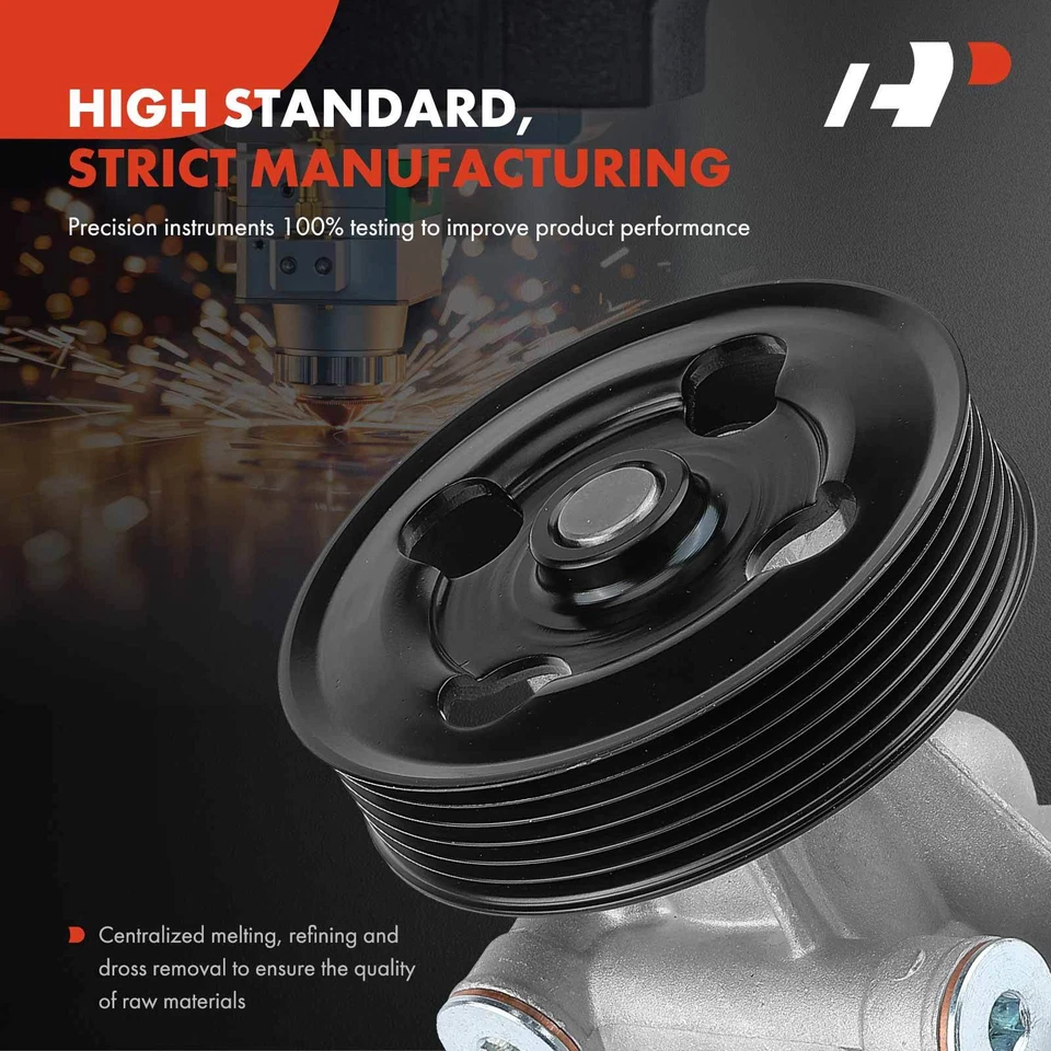 Bomba de agua con polea para Suzuki Grand Vitara 2009-2013 Kizashi SX4 Crossover Foto 3 de 4