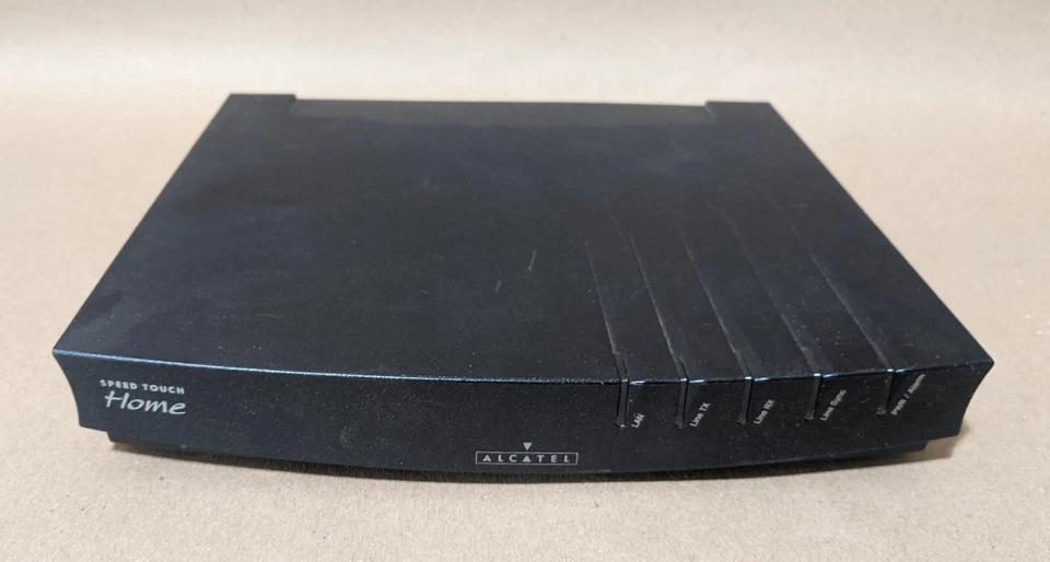 Genuine Alcaltel Telecom Speed Touch Home Network DSL ADSL Modem w/Power Adapter - Image 3 of 4
