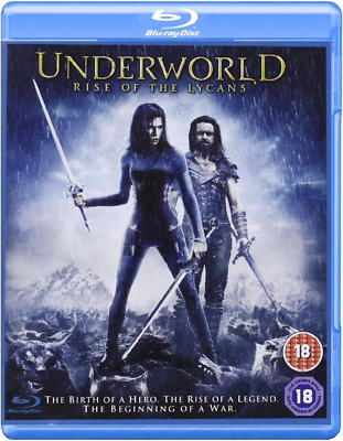 Underworld Rise of the Lycans Blu Ray Rhona Mitra Movie Film UK
