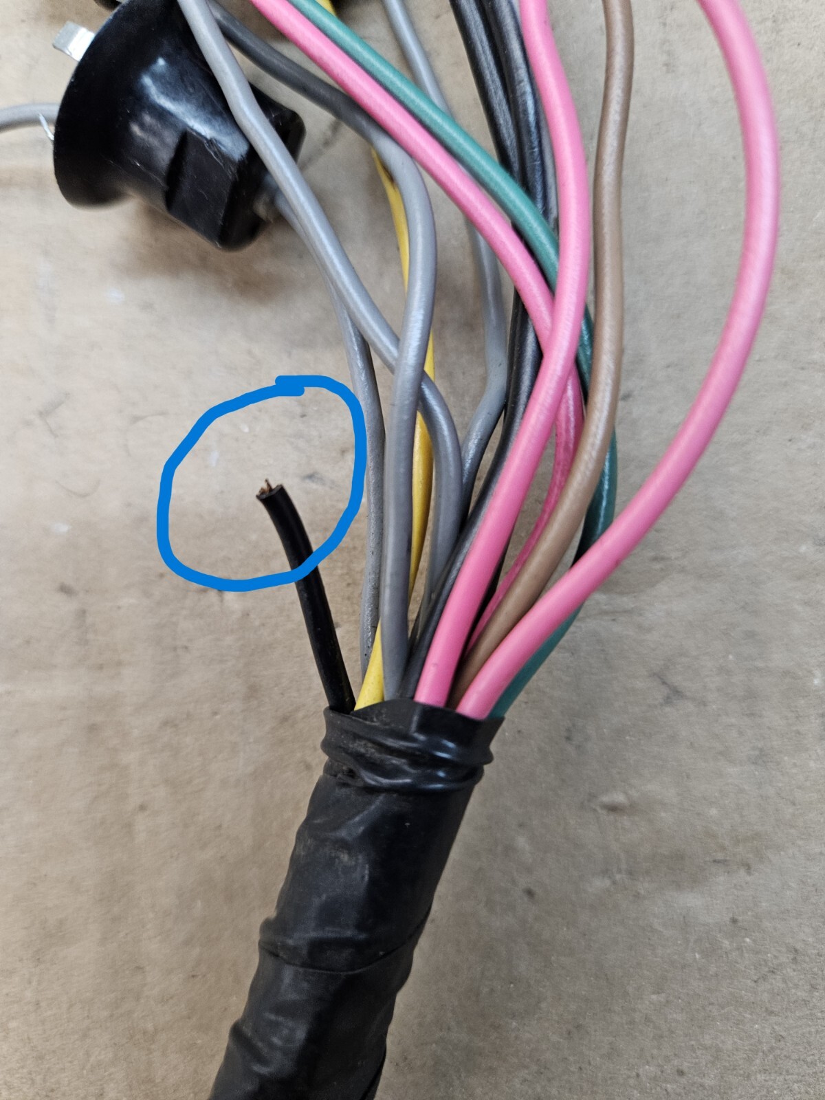 Console Wiring Harness 67 Camaro Manual Transmission w/Gauges, Original eBay